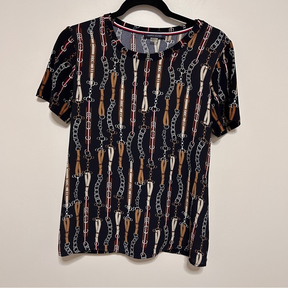 Tommy Hilfiger Women’s size small Equestrian t shirt lightweight layering *READ - Picture 1 of 12